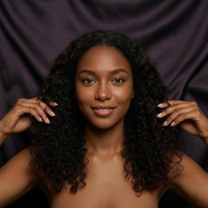 Velour Satin Curl Set