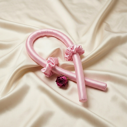 Velour Satin Curl Set